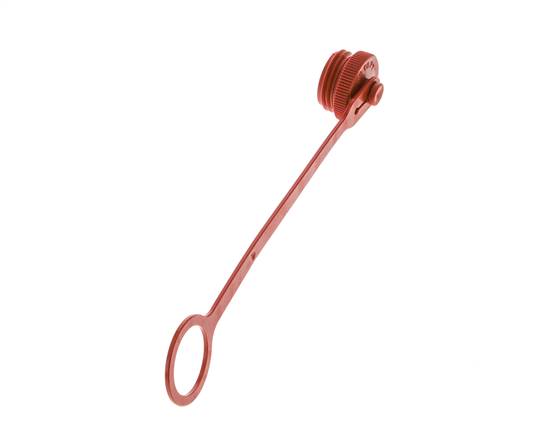 M 32 x 3 Plastic Dust Protection Cap For Coupling plug with Chain