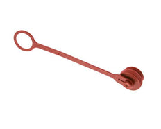 M 32 x 3 Plastic Dust Protection Cap For Coupling plug with Chain