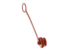 M 32 x 3 Plastic Dust Protection Cap For Coupling plug with Chain