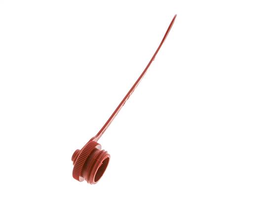 M 32 x 3 Plastic Dust Protection Cap For Coupling plug with Chain