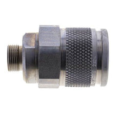 Steel Hydraulic Coupling Plug 15 mm L Cutting Ring ISO 14540/8434-1 D M36 x 3