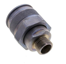 Steel Hydraulic Coupling Plug 12 mm S Cutting Ring ISO 14540/8434-1 D M32 x 3