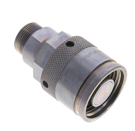 Steel Hydraulic Coupling Plug 25 mm S Cutting Ring ISO 14540/8434-1 D M54 x 4