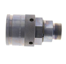 Steel Hydraulic Coupling Plug 25 mm S Cutting Ring ISO 14540/8434-1 D M54 x 4