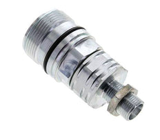 Steel DN 20 Hydraulic Coupling Socket 12 mm L Compression Ring Bulkhead ISO 14541/8434-1 D M42 x 2