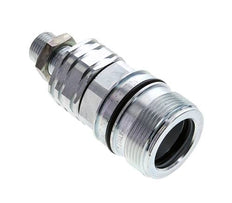 Steel DN 20 Hydraulic Coupling Socket 12 mm L Compression Ring Bulkhead ISO 14541/8434-1 D M42 x 2
