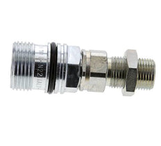 Steel DN 10 Hydraulic Coupling Socket 10 mm S Compression Ring Bulkhead ISO 14541/8434-1 D M28 x 2
