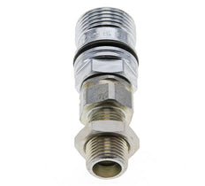 Steel DN 10 Hydraulic Coupling Socket 10 mm S Compression Ring Bulkhead ISO 14541/8434-1 D M28 x 2