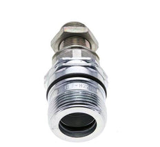 Steel DN 12.5 Hydraulic Coupling Socket 12 mm S Compression Ring Bulkhead ISO 14541/8434-1 D M36 x 2