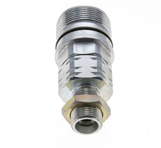 Steel DN 20 Hydraulic Coupling Socket 14 mm S Compression Ring Bulkhead ISO 14541/8434-1 D M42 x 2