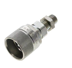 Steel DN 10 Hydraulic Coupling Plug 8 mm L Compression Ring Bulkhead ISO 14541/8434-1 D M28 x 2