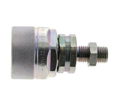 Steel DN 12.5 Hydraulic Coupling Plug 8 mm L Compression Ring Bulkhead ISO 14541/8434-1 D M36 x 2
