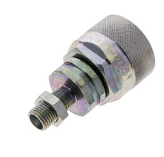 Steel DN 12.5 Hydraulic Coupling Plug 8 mm L Compression Ring Bulkhead ISO 14541/8434-1 D M36 x 2