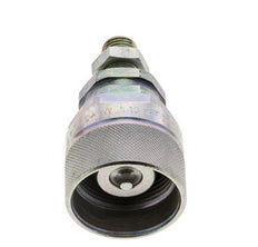 Steel DN 12.5 Hydraulic Coupling Plug 8 mm L Compression Ring Bulkhead ISO 14541/8434-1 D M36 x 2
