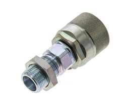 Steel DN 10 Hydraulic Coupling Plug 12 mm S Compression Ring Bulkhead ISO 14541/8434-1 D M28 x 2