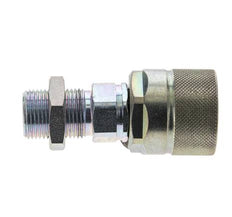 Steel DN 10 Hydraulic Coupling Plug 12 mm S Compression Ring Bulkhead ISO 14541/8434-1 D M28 x 2
