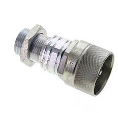 Steel DN 20 Hydraulic Coupling Plug 20 mm S Compression Ring Bulkhead ISO 14541/8434-1 D M42 x 2