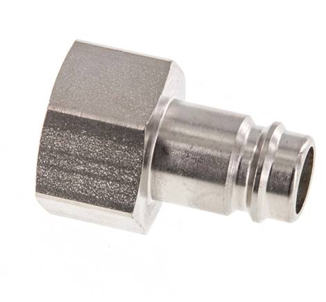 Hardened steel DN 10 Air Coupling Plug G 1/2 inch Female