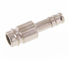 Hardened steel DN 10 Air Coupling Plug 8 mm Hose Pillar