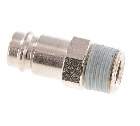 Hardened steel DN 10 Air Coupling Plug R 3/8 inch Male