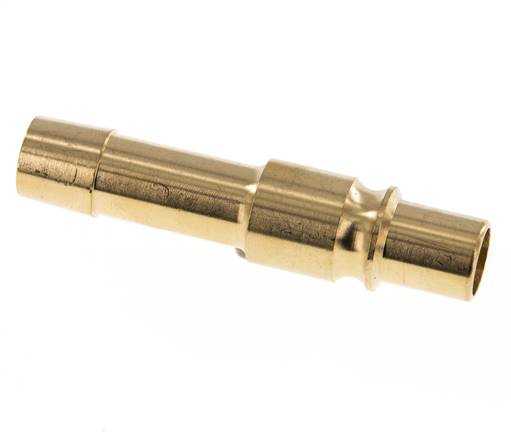 Brass DN 12 Air Coupling Plug 16 mm Hose Pillar