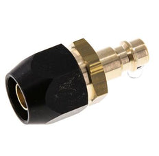 Brass DN 7.2 (Euro) Air Coupling Plug 10x16 mm Union Nut