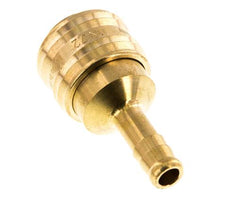 Brass DN 7.2 (Euro) Air Coupling Socket 8 mm Hose Pillar