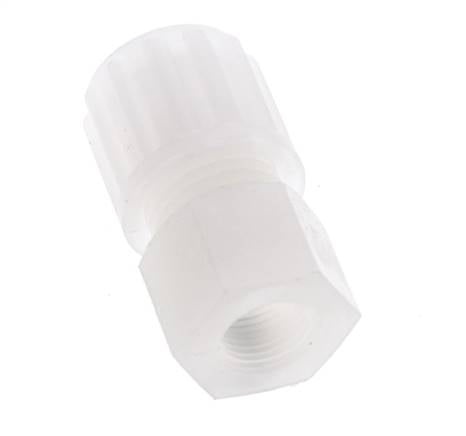 8x6mm & G1/8'' PVDF Straight Compression Fitting with Female Threads 10 bar