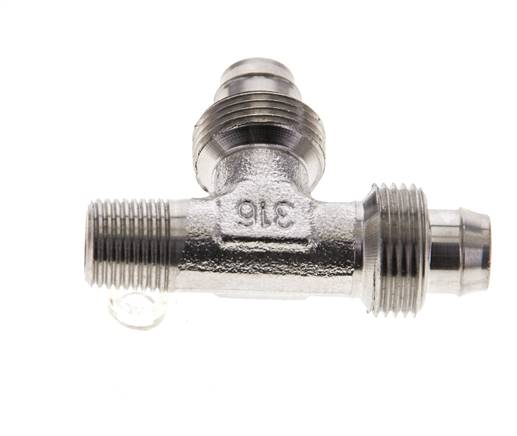 8x6mm & G1/4'' PVDF Straight Compression Fitting with Female Threads 10 bar