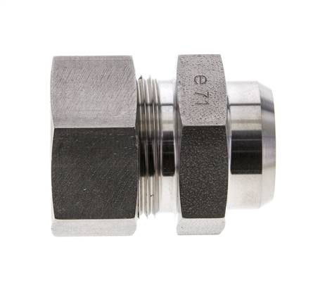 28L & 32mm Stainless Steel Straight Cutting Fitting with Welding End 160 bar ISO 8434-1