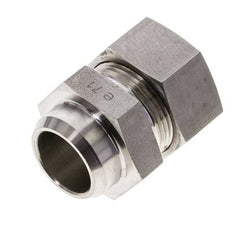 28L & 32mm Stainless Steel Straight Cutting Fitting with Welding End 160 bar ISO 8434-1