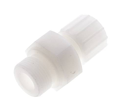 15x9mm & G3/4'' PVDF Straight Compression Fitting with Male Threads 10 bar PVC and PA