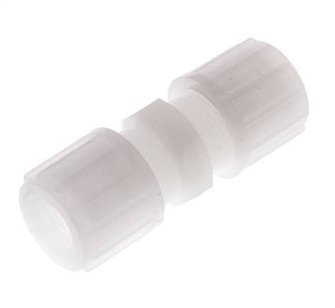 14x12mm PVDF Straight Compression Fitting 10 bar
