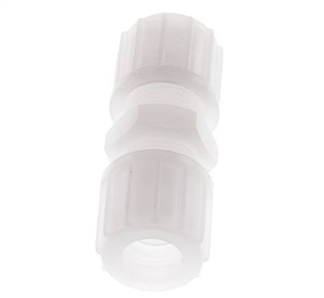 14x12mm PVDF Straight Compression Fitting 10 bar
