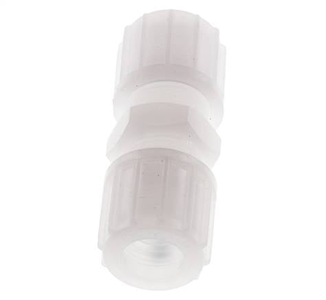 14x12mm PVDF Straight Compression Fitting 10 bar