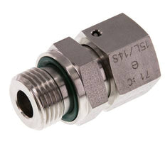 15L & G1/2'' Stainless Steel Straight Swivel with Male Threads 315 bar FKM O-ring Sealing Cone Adjustable ISO 8434-1