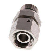 15L & G1/2'' Stainless Steel Straight Swivel with Male Threads 315 bar FKM O-ring Sealing Cone Adjustable ISO 8434-1