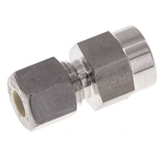 8L & G1/4'' Stainless Steel Straight Compression Fitting with Female Threads for Pressure Gauges 315 bar ISO 8434-1