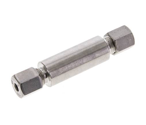 6S Stainless Steel Straight Welding Cutting Fitting Bulkhead 630 bar ISO 8434-1