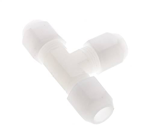 10x12mm PVDF T-Shape Hose Fitting 10bar/145psi