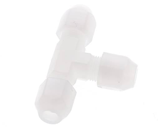 4x6mm PVDF T-Shape Hose Fitting 10bar/145psi