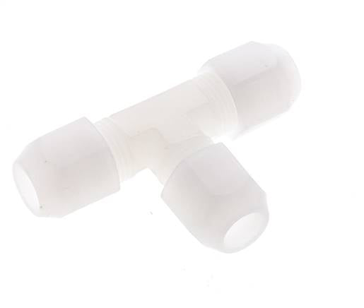 10x12mm PVDF T-Shape Hose Fitting 10bar/145psi