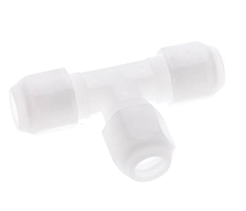 8x10mm PP T-Shape Hose Fitting 10bar/145psi