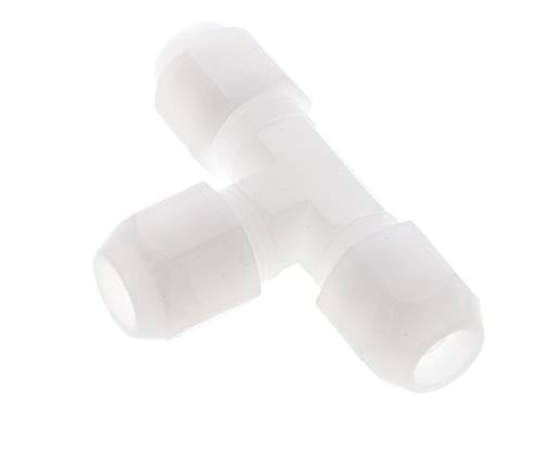 9x12mm PVDF T-Shape Hose Fitting 10bar/145psi