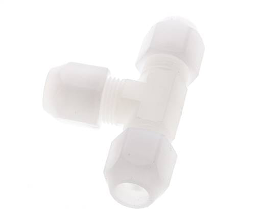 10x12mm PVDF T-Shape Hose Fitting 10bar/145psi
