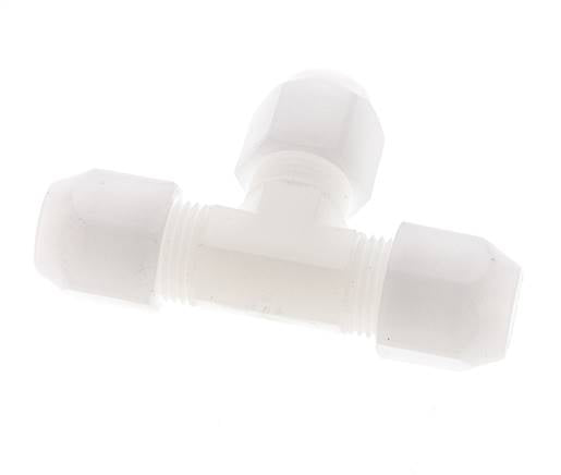 10x12mm PVDF T-Shape Hose Fitting 10bar/145psi