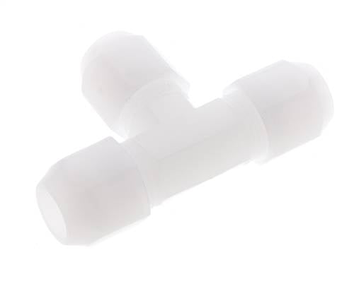 12x14mm PVDF T-Shape Hose Fitting 10bar/145psi