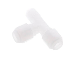 6x8mm & R1/4'' PP Right Angle Tee Hose Fitting with Male Threads 10bar/145psi [2 Pieces]