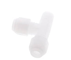 6x8mm & R1/4'' PP Right Angle Tee Hose Fitting with Male Threads 10bar/145psi [2 Pieces]