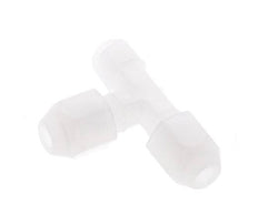 2x4mm & R1/8'' PP Right Angle Tee Hose Fitting with Male Threads 10bar/145psi [2 Pieces]